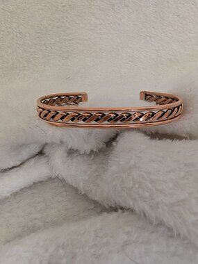 Native Made Pure Copper Cuff